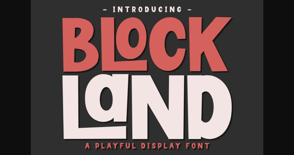 Blockland Font Poster 3