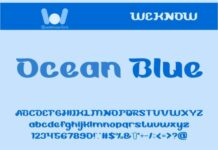 Blue Ocean Fonts