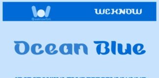 Blue Ocean Fonts