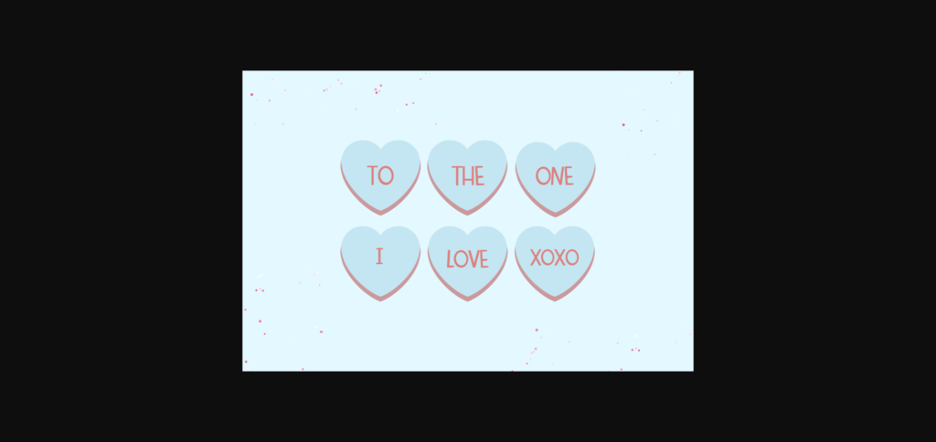 Blue Valentines Font Poster 5