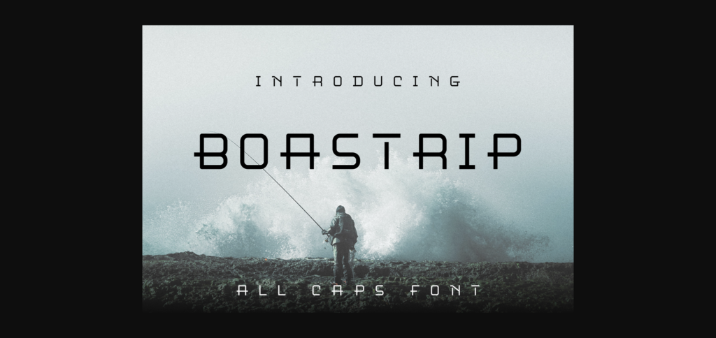 Boastrip Font Poster 3