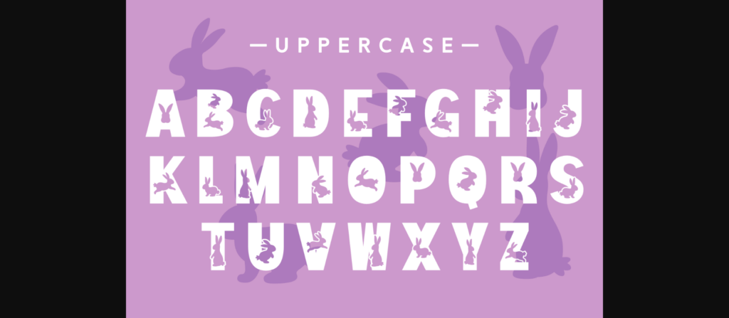 Bobo Bunny Font Poster 5