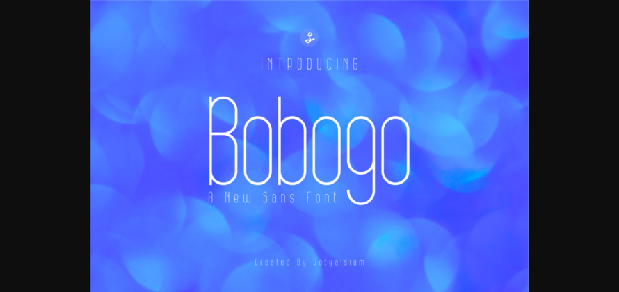 Bobogo Font Poster 3