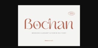 Bochan Font Poster 1