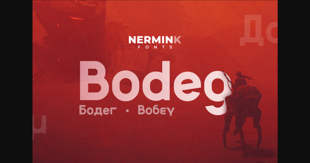 Bodeg Font Poster 1