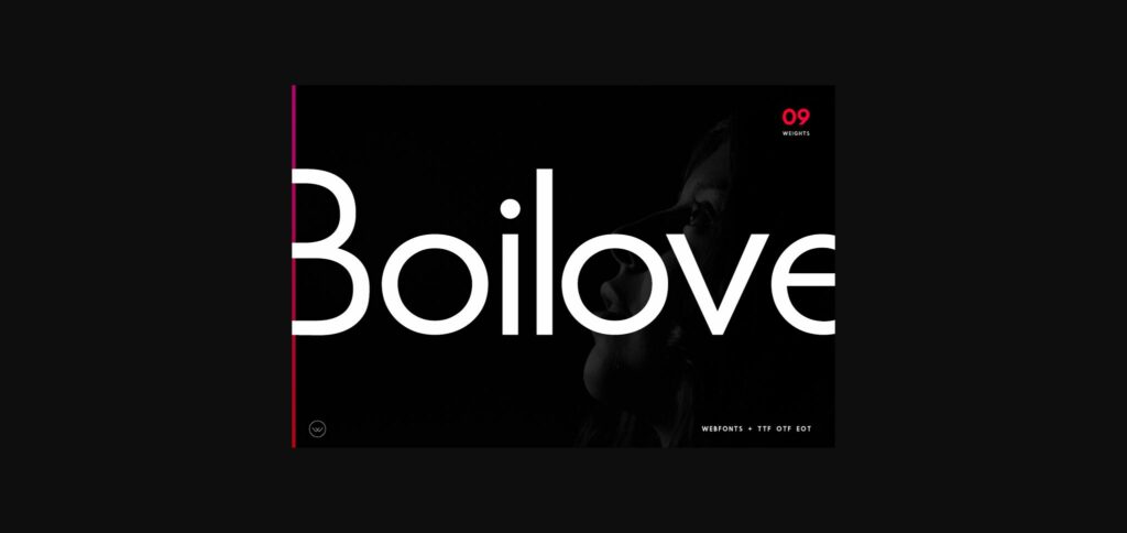 Boilover Font Poster 7