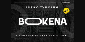 Bokena Font Poster 1