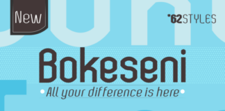 Bokeseni Black Condensed Font