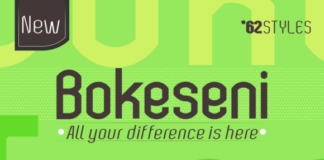 Bokeseni Black Expanded Font