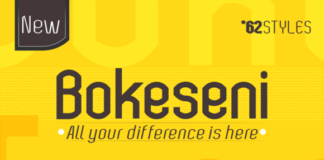 Bokeseni Bold Font