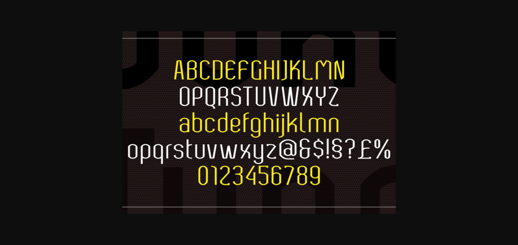 Bokeseni UltraBlack Condensed Italic Font Poster 4