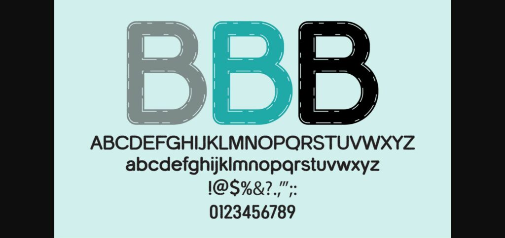 Bold Font Poster 4