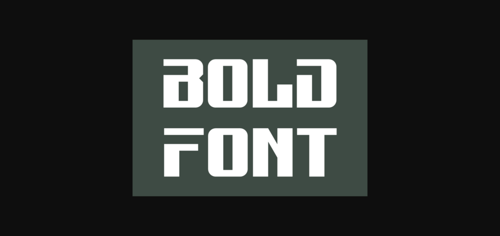 Bold Gobinek Font Poster 5