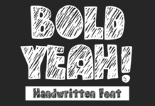 Bold Yeah Font