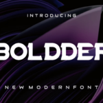 Boldder Fonts