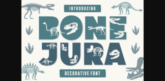 Bone Jura Font Poster 1