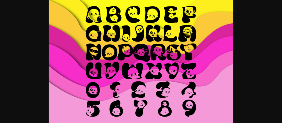 Boo Cutie Font Poster 5