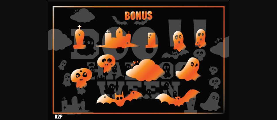 Boo!! Halloween Font Poster 7