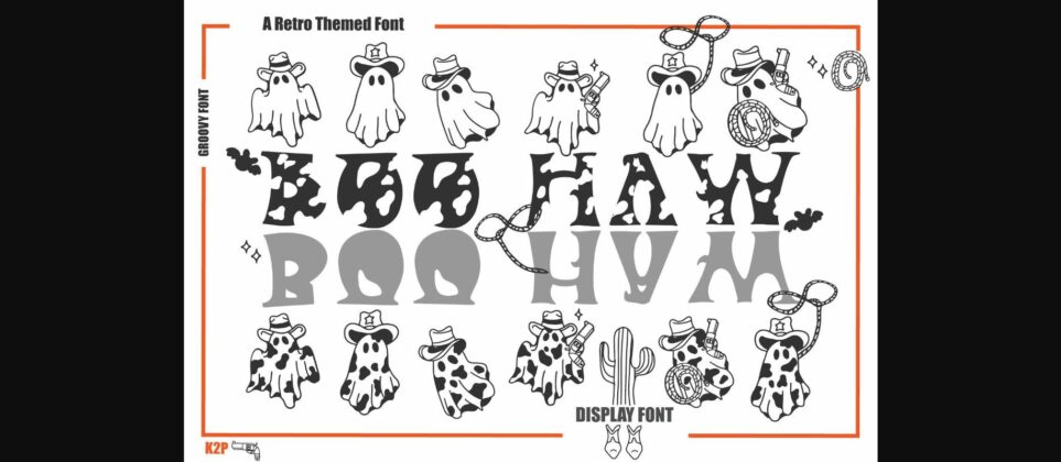 Boo Haw Font Poster 1