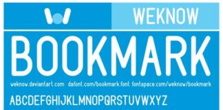 Bookmark Font