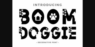 Boom Doggie Font Poster 1