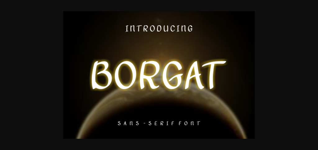 Borgat Font Poster 3