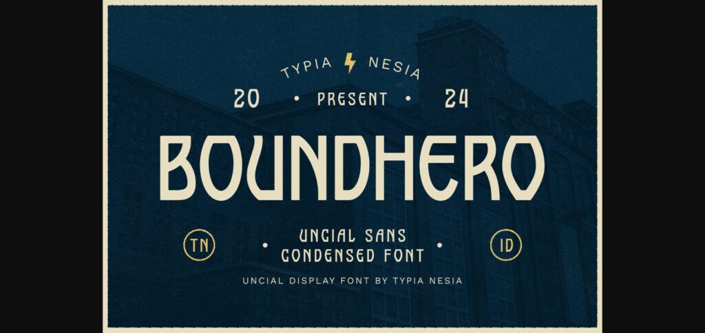 Boundhero Font Poster 3