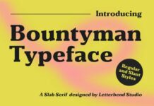 Bountyman Font