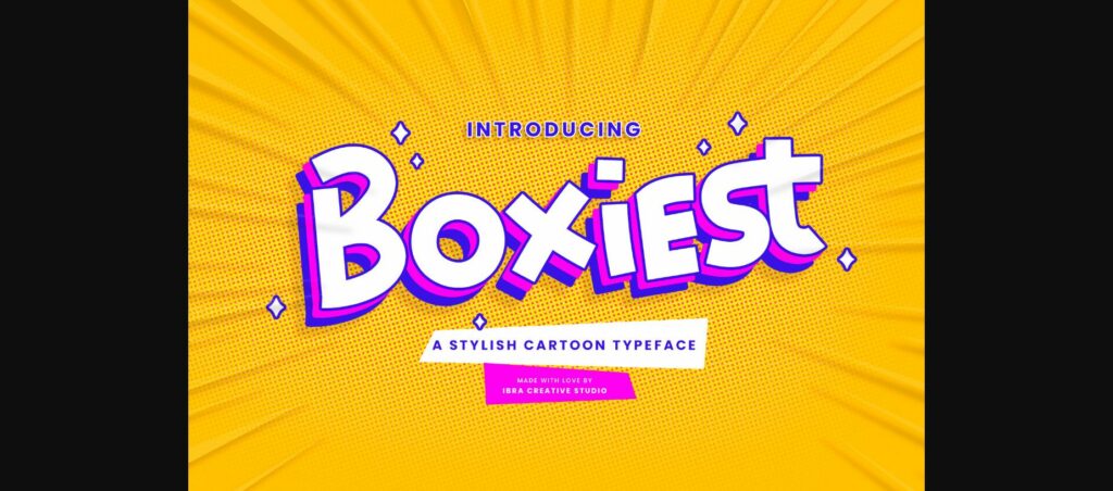 Boxiest Font Poster 1