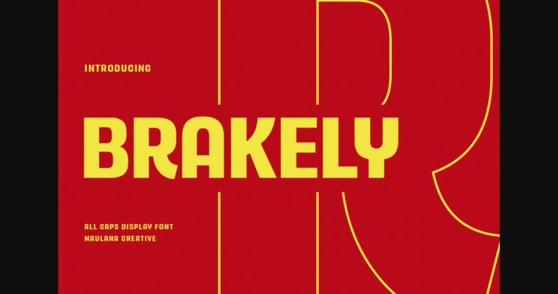 Brakely Font Poster 3