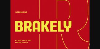 Brakely Font Poster 1