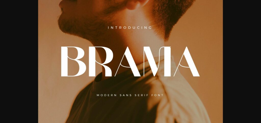 Brama Font Poster 3