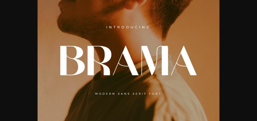 Brama Font Poster 1