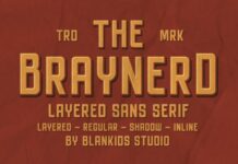 Braynerd Font