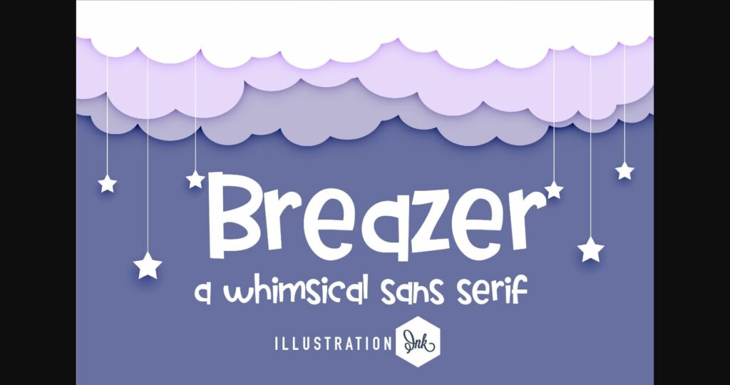 Breazer Font Poster 3