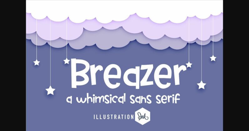 Breazer Font Poster 3