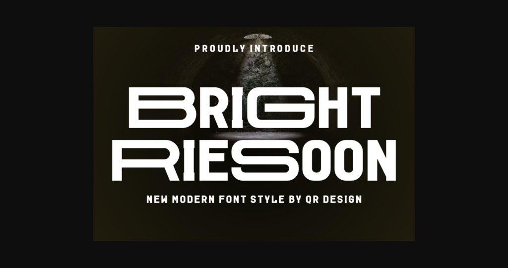 Bright Riesoon Font Poster 1