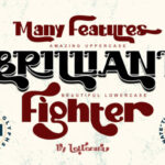 Brilliant Fighter Fonts