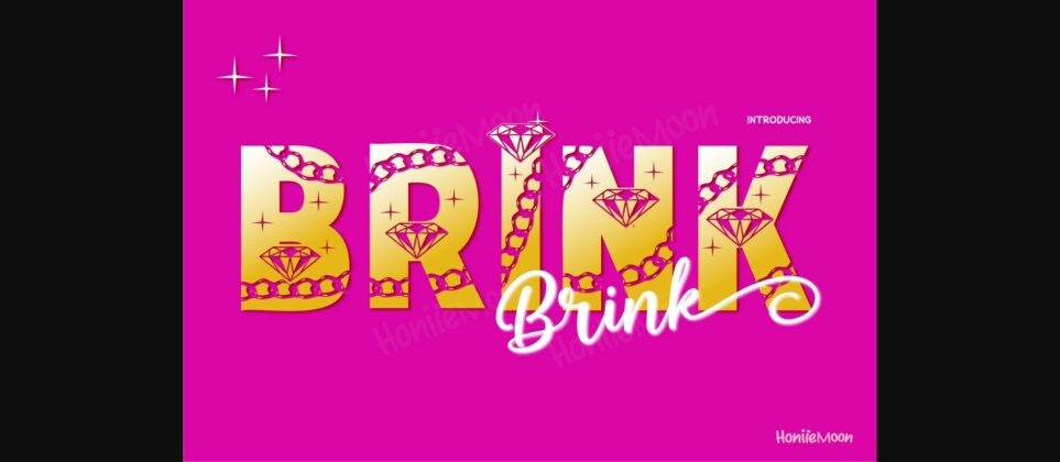 Brink Brink Font Poster 3