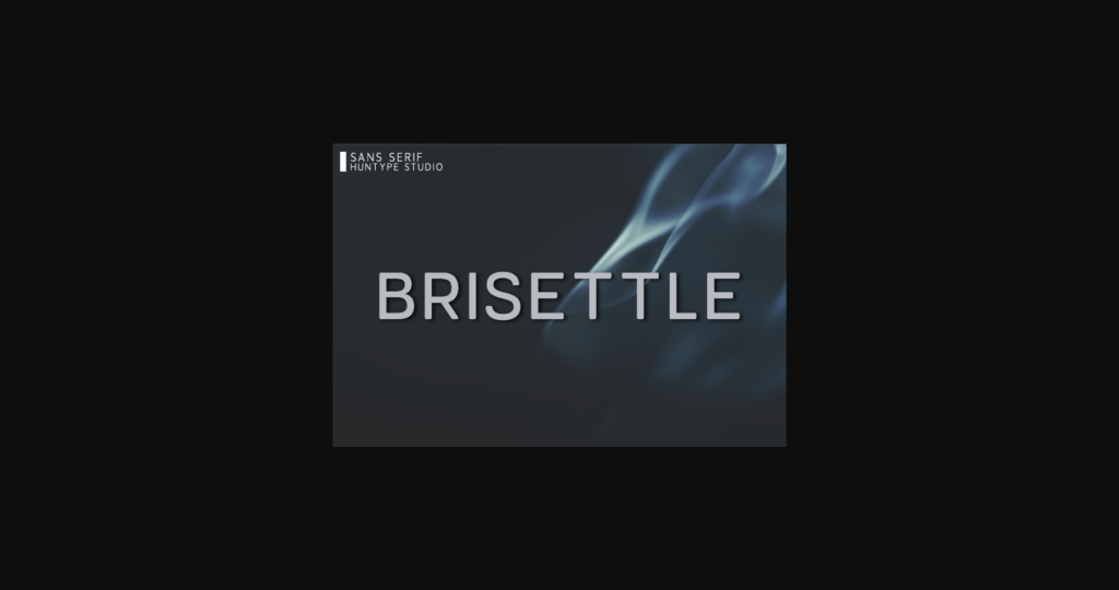 Brisettle Font Poster 3