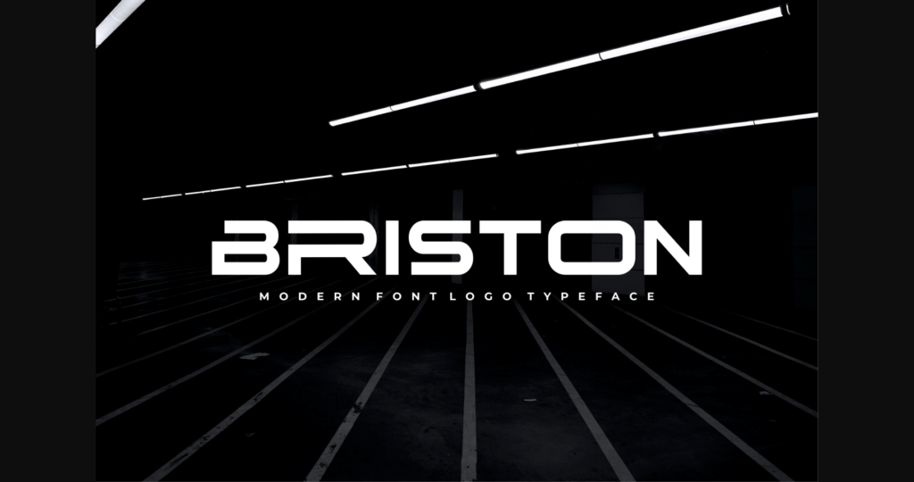 Briston Font Poster 3