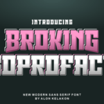 Broking Goprofact Fonts