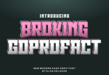 Broking Goprofact Fonts