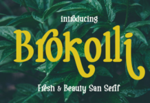 Brokolli Fonts