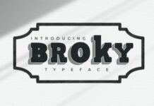 Broky Fonts