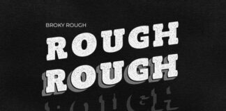 Broky Rough Fonts