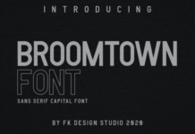 Broomtown Font