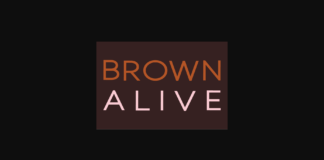 Brown Alive Font Poster 1