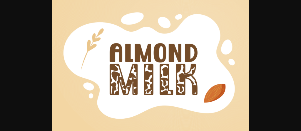 Brown Milkies Font Poster 5