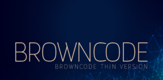 Browncode Thin Font